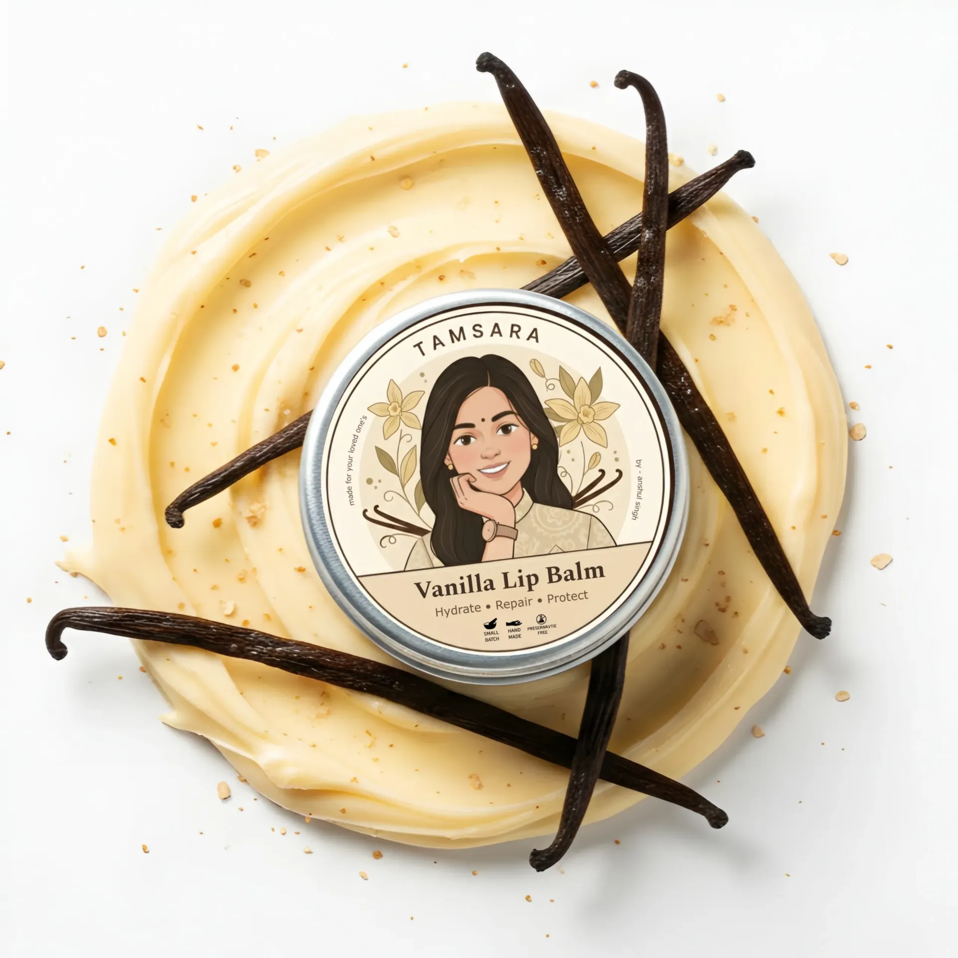 TAMSARA – Vanilla Lip Balm *Her Series* 10g